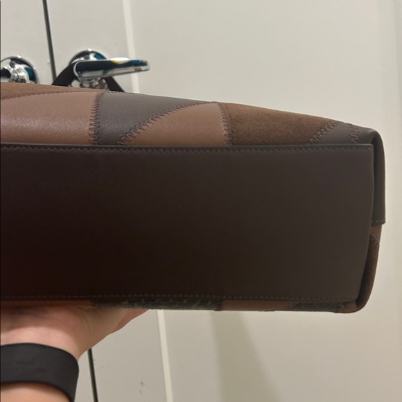 Coach (NWT) Shoulder Bag 39 with Snakeskin Patchwork - Picture 8 of 17